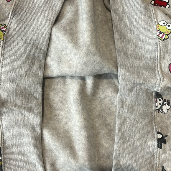 Hello Kitty by Sanrio new without tag lounge sweatshirt cute fleece lined - Picture 7 of 8